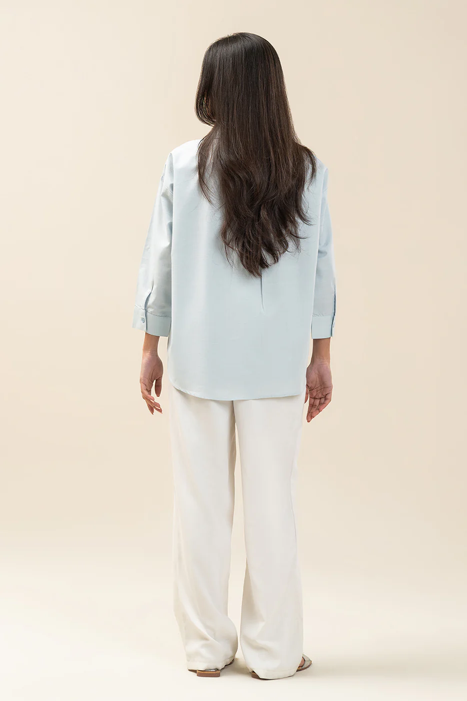 BASIC DYED VISCOSE TOP (WESTERN) - Image 4