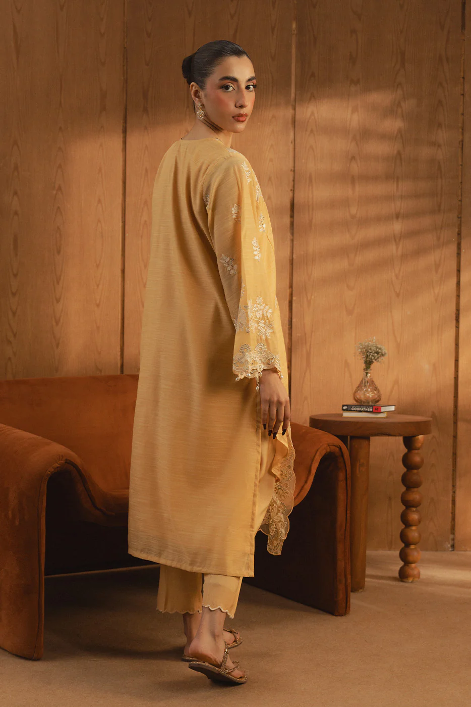 2 PIECE EMBROIDERED MONARK SUIT (LUXURY PRET) - Image 10