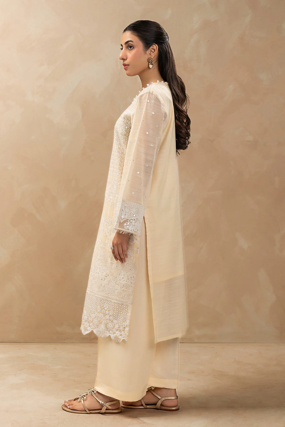 2 PIECE EMBROIDERED MONARK SUIT (LUXURY-PRET) - Image 6