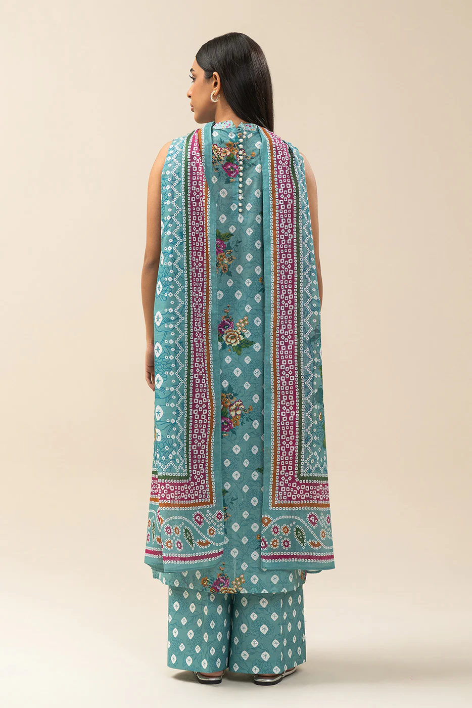 3 PIECE PRINTED LAWN SUIT-TRADITION’S TOUCH (UNSTITCHED) - Image 4