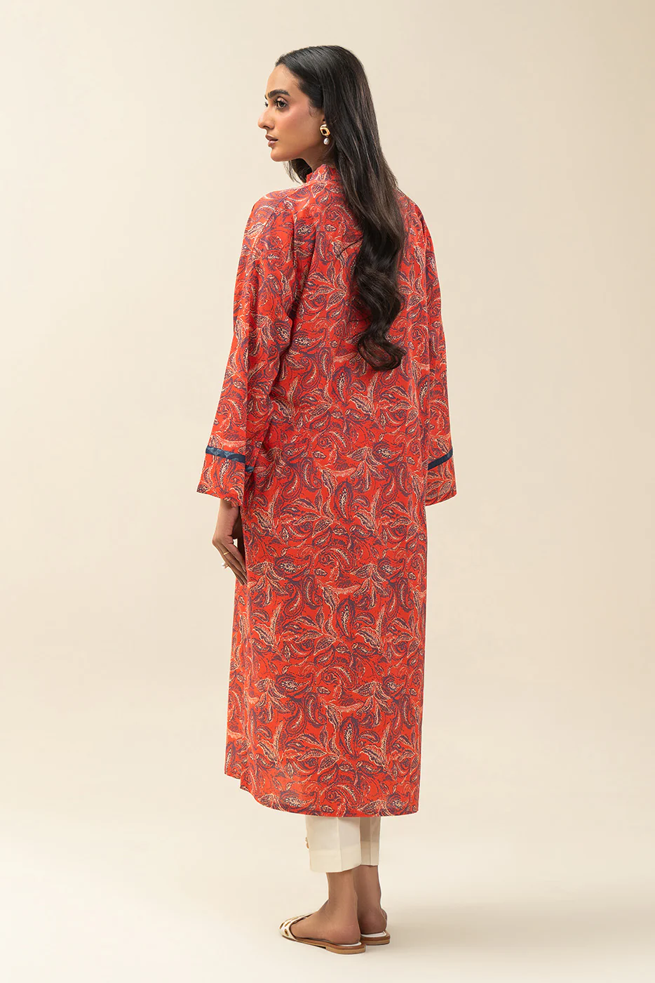 PRINTED LAWN SHIRT (PRET) - Image 3