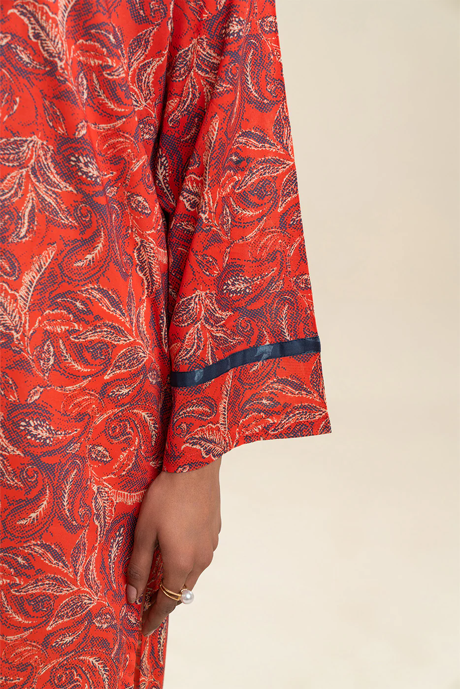 PRINTED LAWN SHIRT (PRET) - Image 6