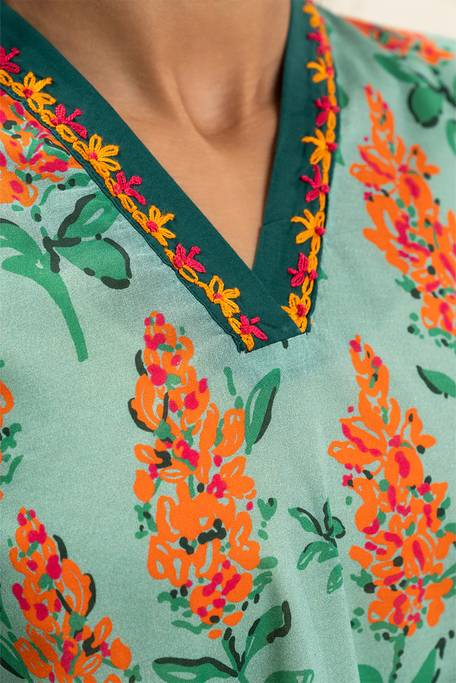 PRINTED LAWN SHIRT (PRET) - Image 5