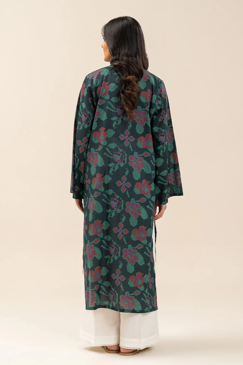 PRINTED LAWN SHIRT (PRET) - Image 3