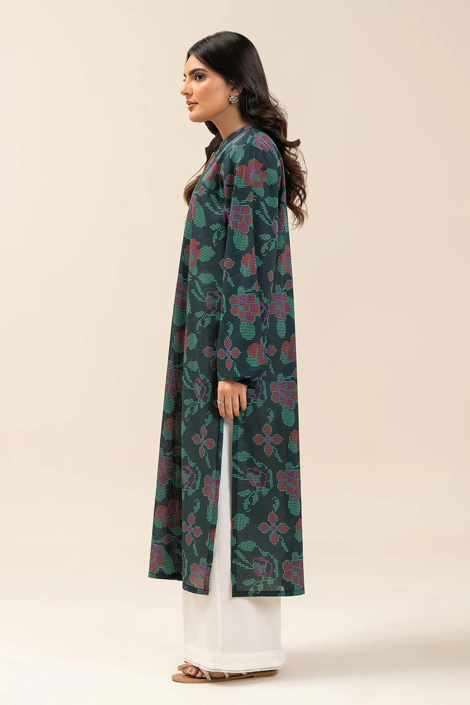 PRINTED LAWN SHIRT (PRET) - Image 4