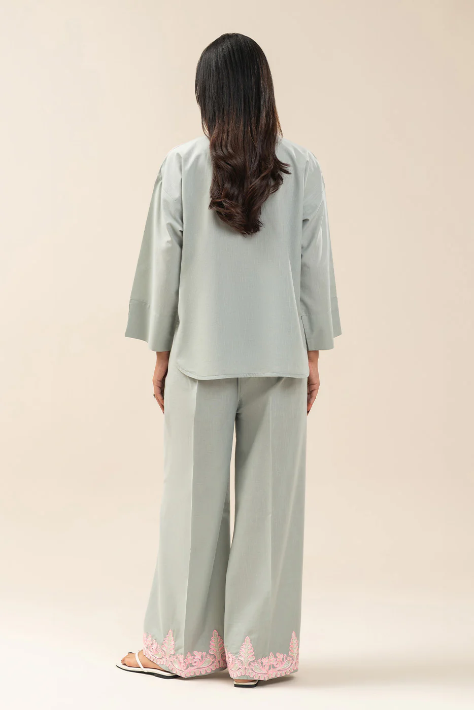 EMBROIDERED CO-ORD SET (FUSION) - Image 3