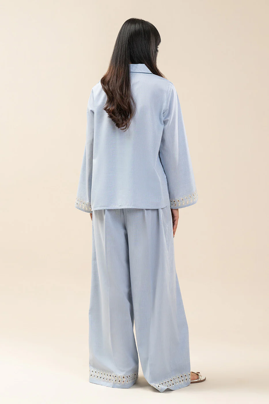 EMBROIDERED CO-ORD SET (FUSION) - Image 3
