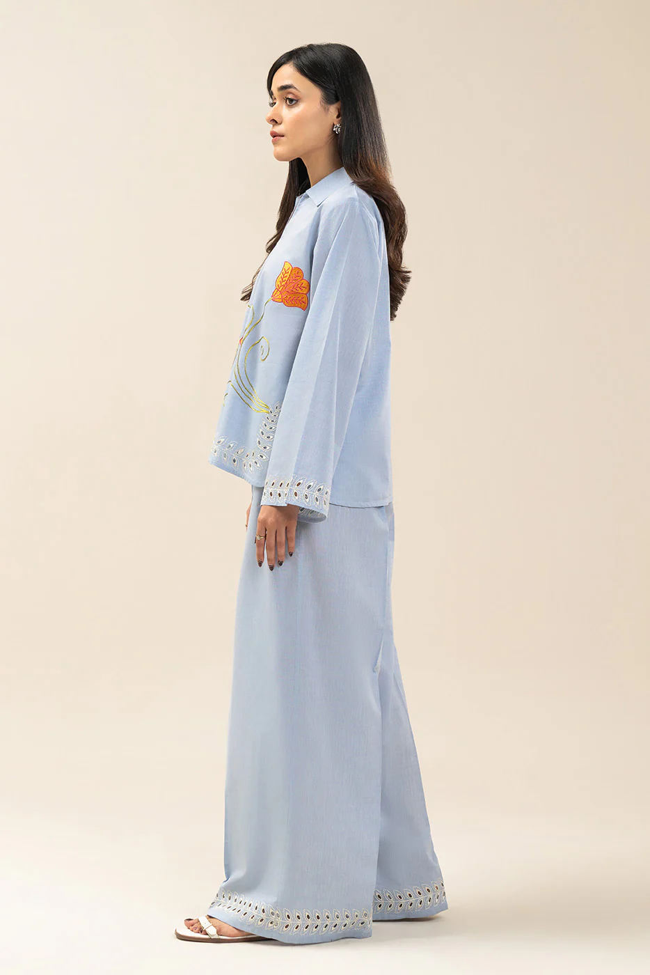 EMBROIDERED CO-ORD SET (FUSION) - Image 4