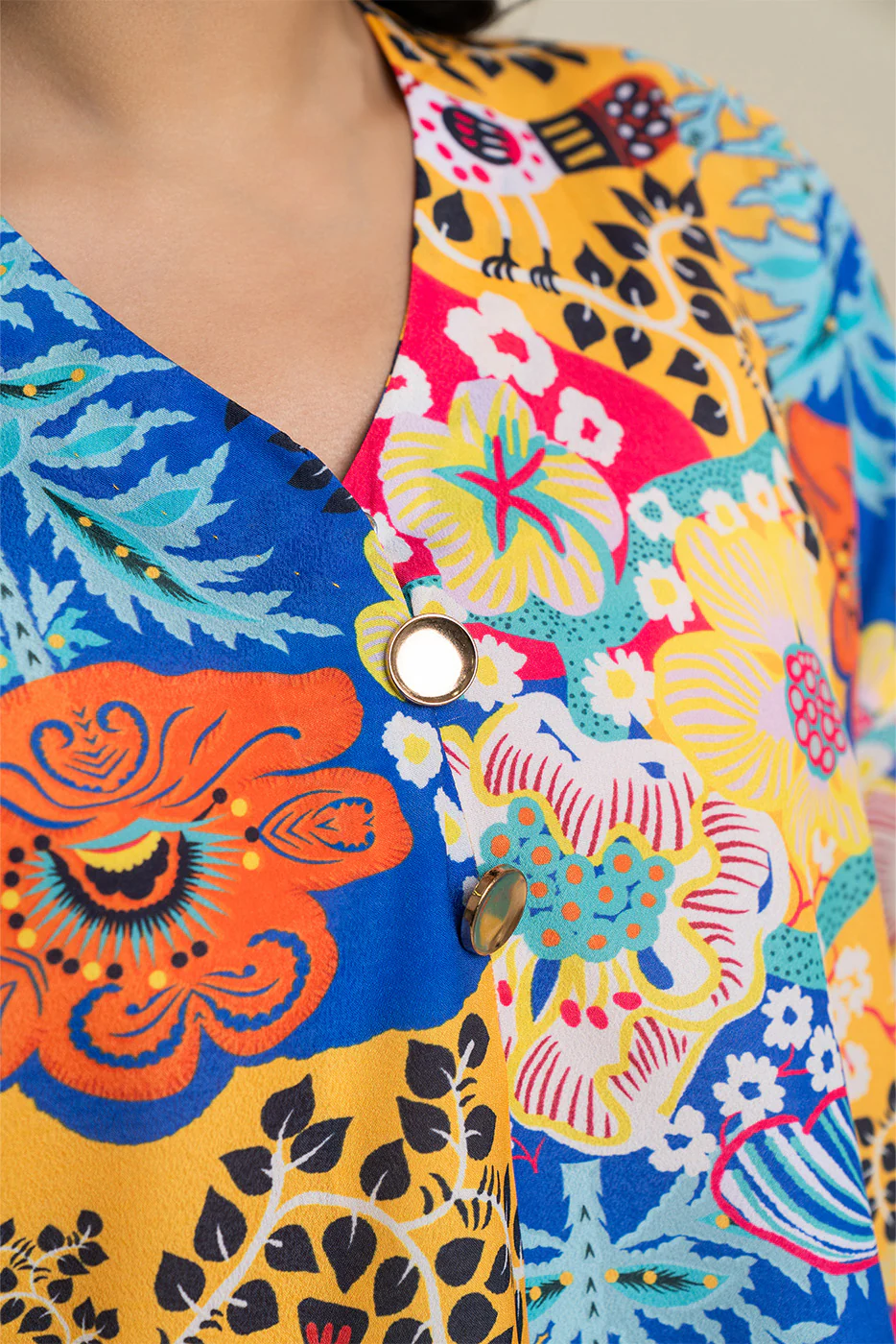 2 PIECE PRINTED DP POLY SUIT (FUSION) - Image 5