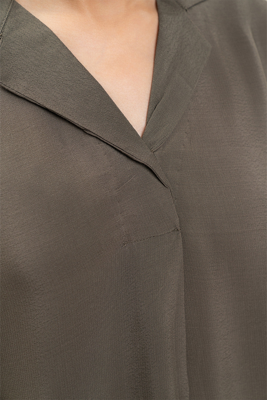 BASIC CRINKLE DRESS - Image 3