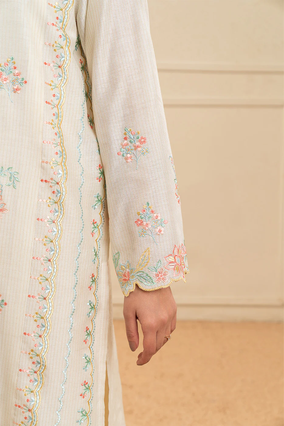 3 PIECE EMBROIDERED MISSOURI SUIT (HIGH CASUAL) - Image 6