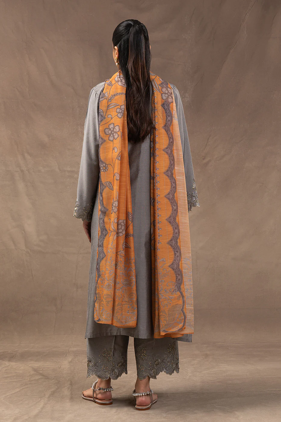 3 PIECE EMBROIDERED MISSOURI SUIT (HIGH CASUAL) - Image 3