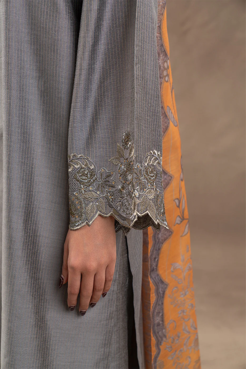 3 PIECE EMBROIDERED MISSOURI SUIT (HIGH CASUAL) - Image 6