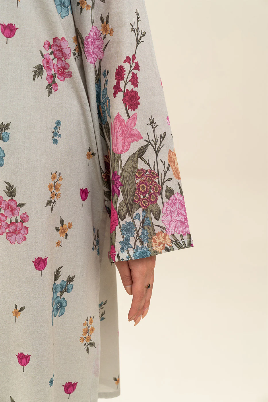 3 PIECE PRINTED LAWN SUIT-CANDY DOMINION (UNSTITCHED) - Image 6