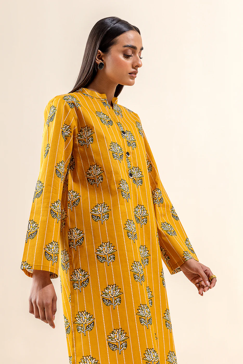 2 PIECE PRINTED LAWN SUIT-DANDELION BREEZE (UNSTITCHED) - Image 2