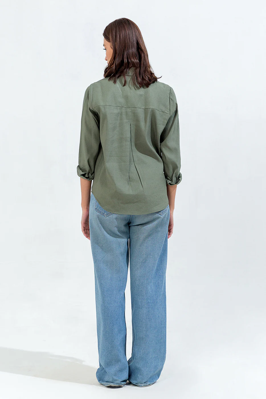 BASIC BUTTON-THROUGH SHIRT - Image 3