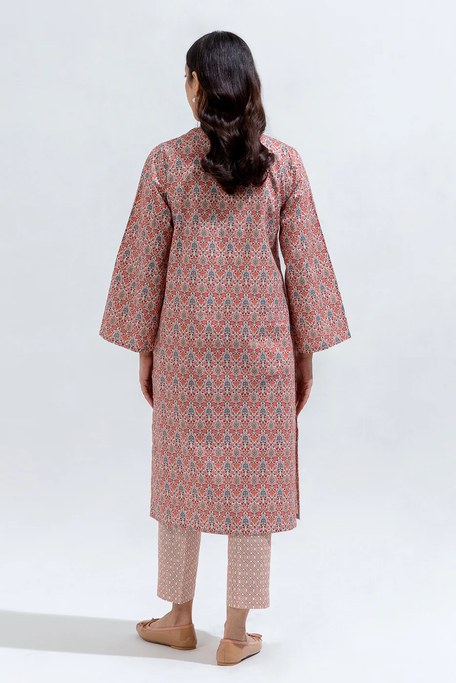 PRINTED CAMBRIC SHIRT (PRET) - Image 4