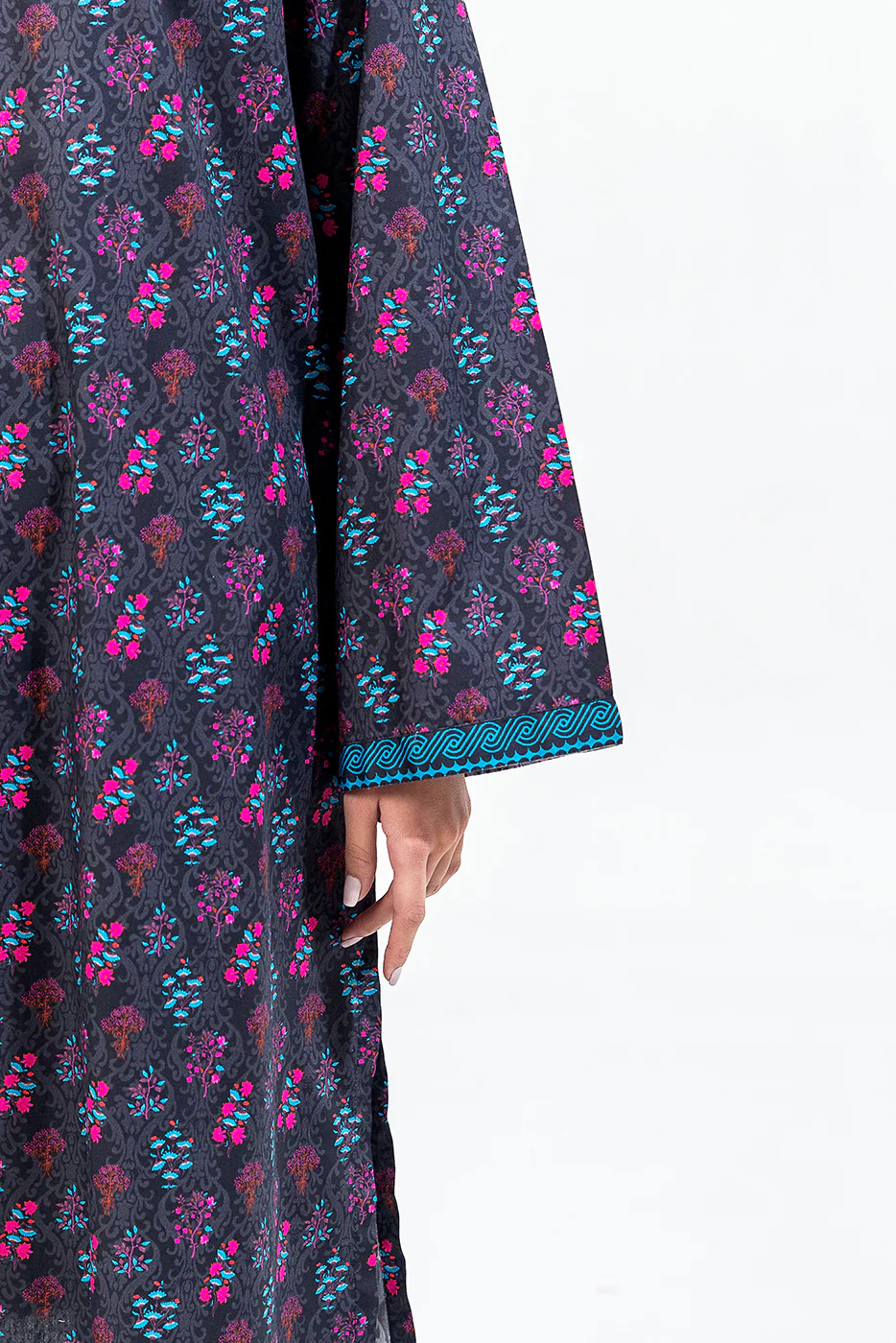 PRINTED CAMBRIC SHIRT (PRET) - Image 5