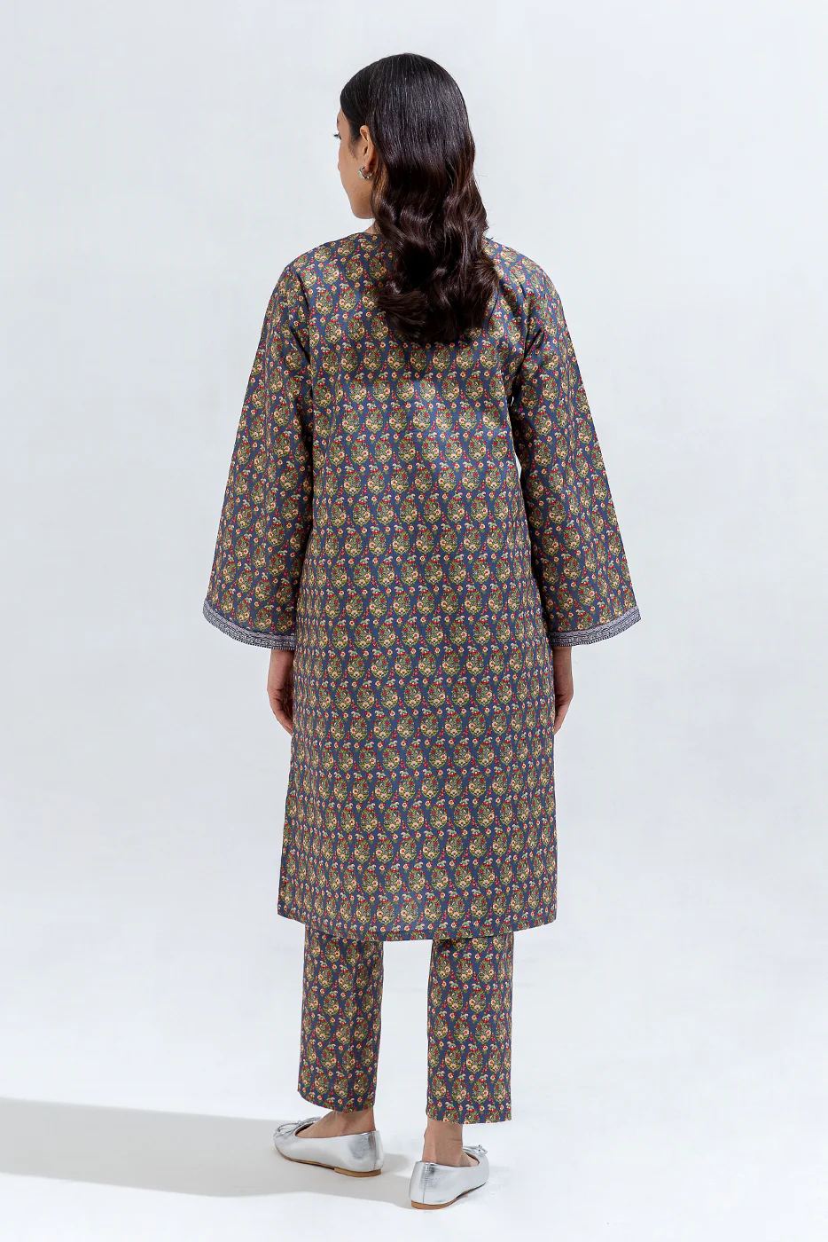 PRINTED CAMBRIC SHIRT (PRET) - Image 3