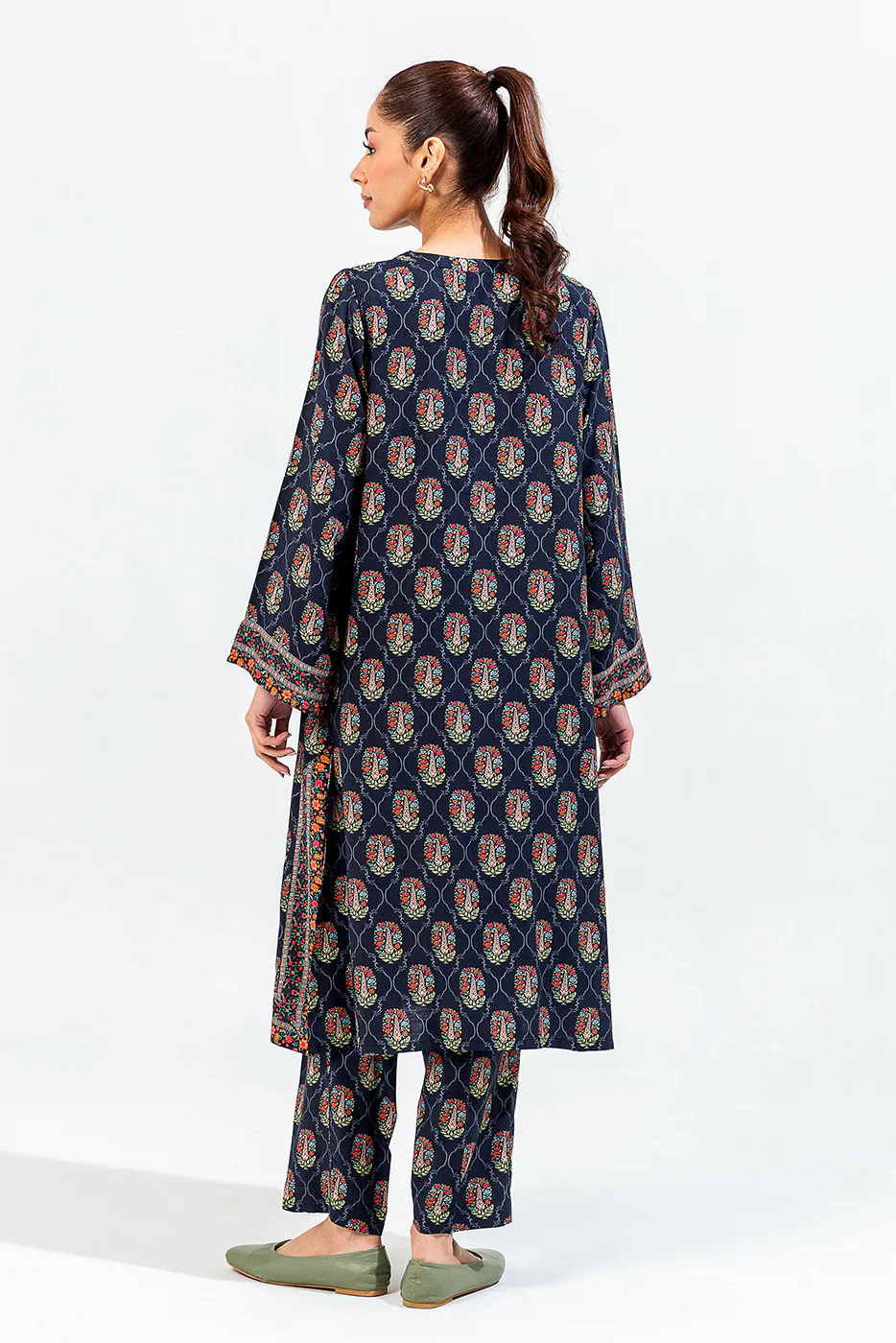PRINTED VISCOSE SHIRT (PRET) - Image 3
