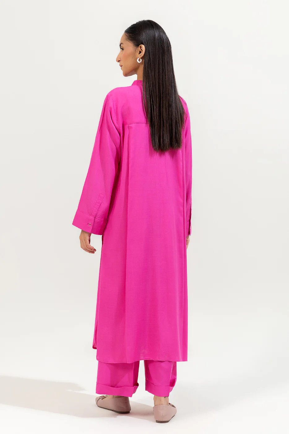 2 PIECE BASIC VISCOSE SUIT (PRET) - Image 3