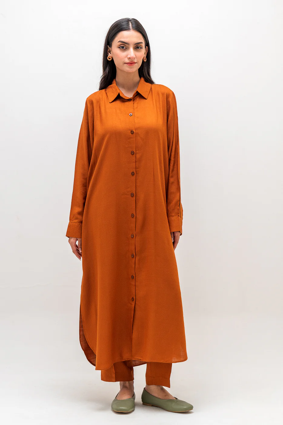 2 PIECE BASIC VISCOSE SUIT (PRET) - Image 2