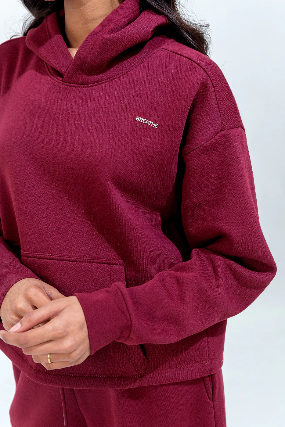 CROPPED GRAPHIC HOODIE - Image 5