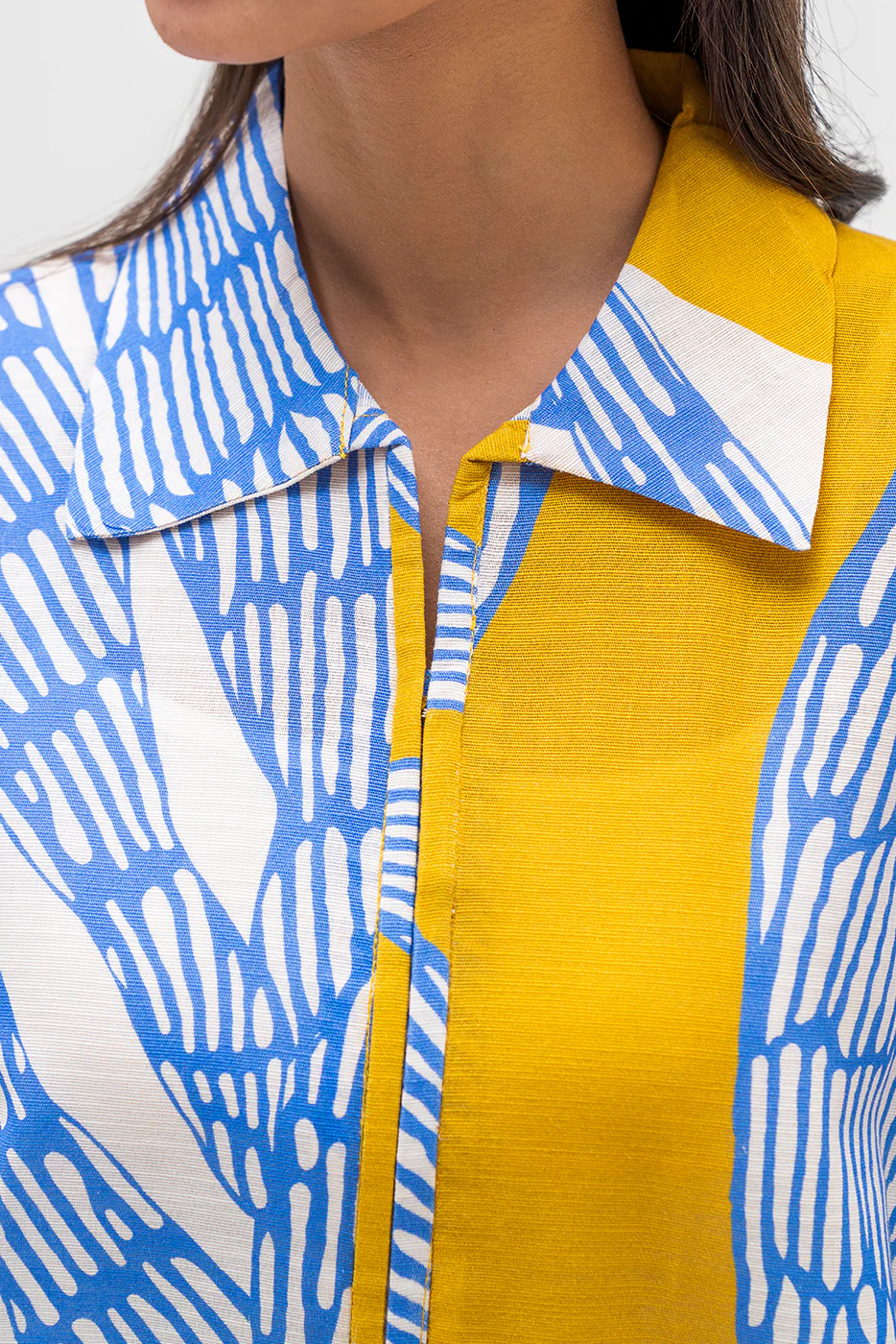 PRINTED KHADDAR SHIRT (PRET) - Image 7