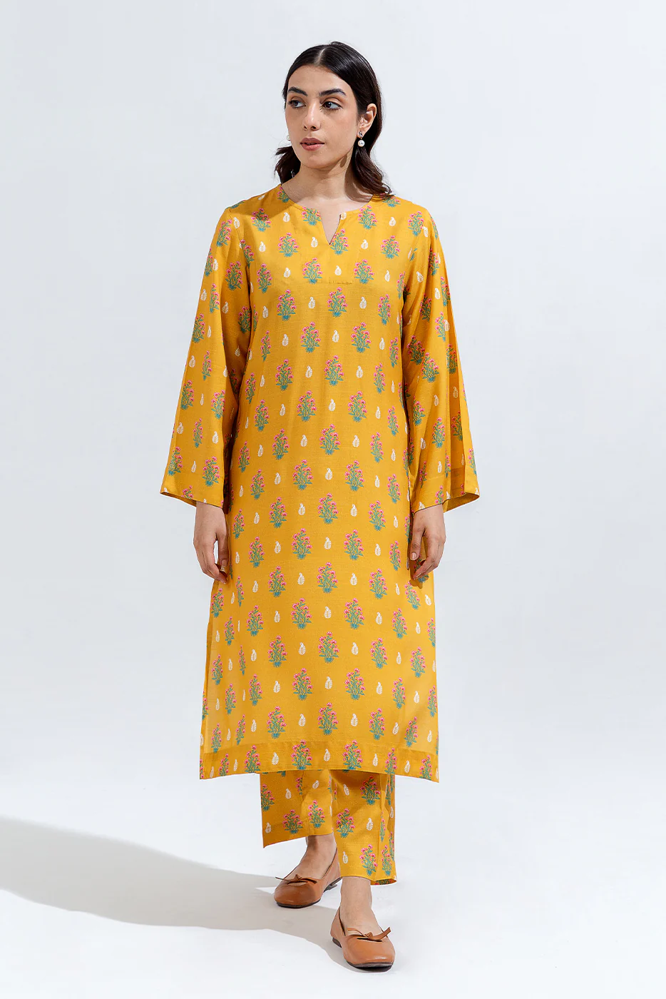 PRINTED VISCOSE SHIRT (PRET) - Image 2