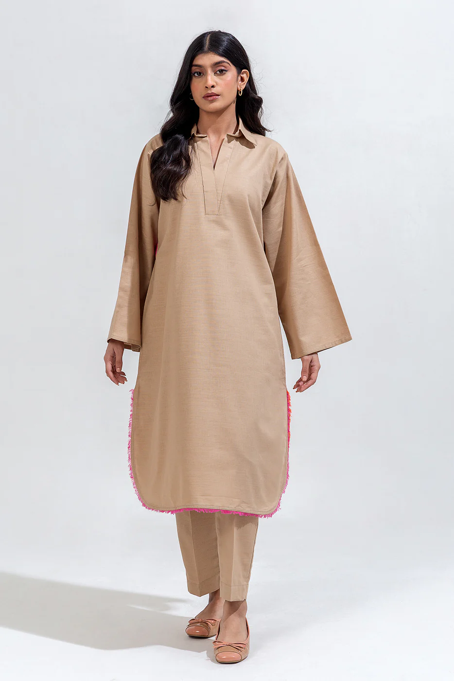 2 PIECE BASIC KHADDAR SUIT (PRET) - Image 4