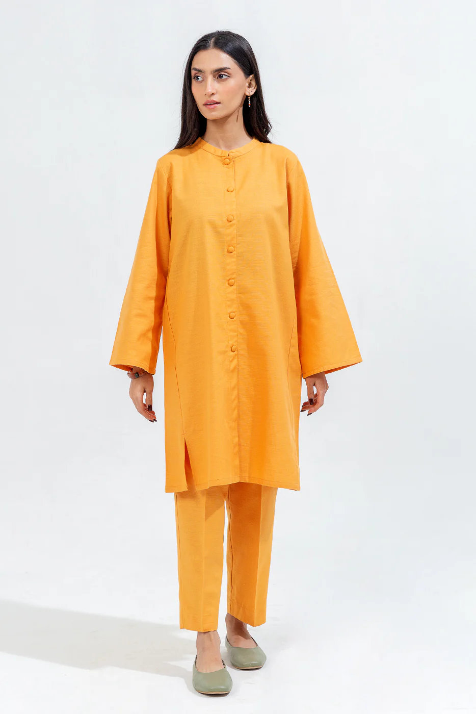 2 PIECE EMBROIDERED KHADDAR SUIT (PRET) - Image 4