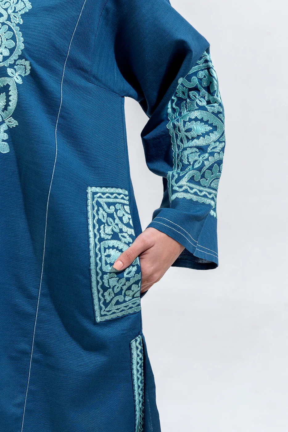 2 PIECE EMBROIDERED KHADDAR SUIT (PRET) - Image 6