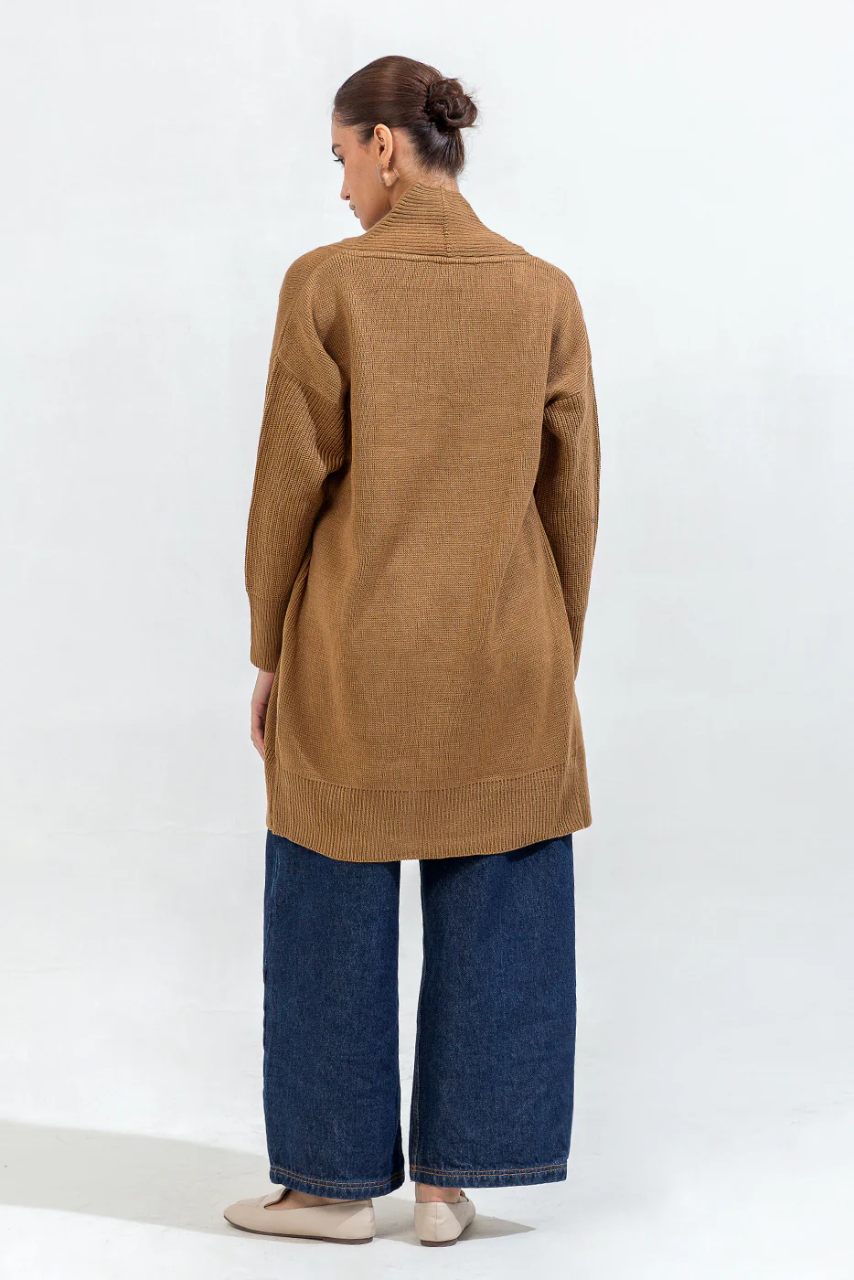LONG KNITTED SHRUG - Image 3