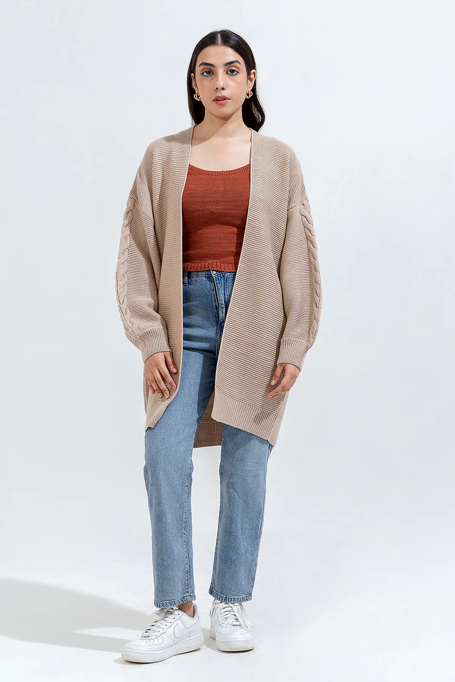 CABLE KNIT SHRUG - Image 3
