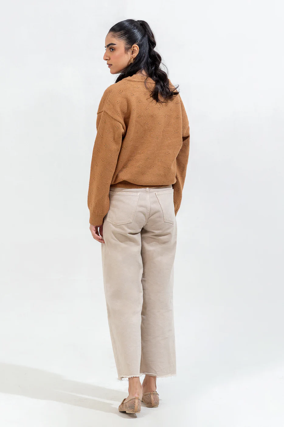CREW NECK CARDIGAN - Image 3