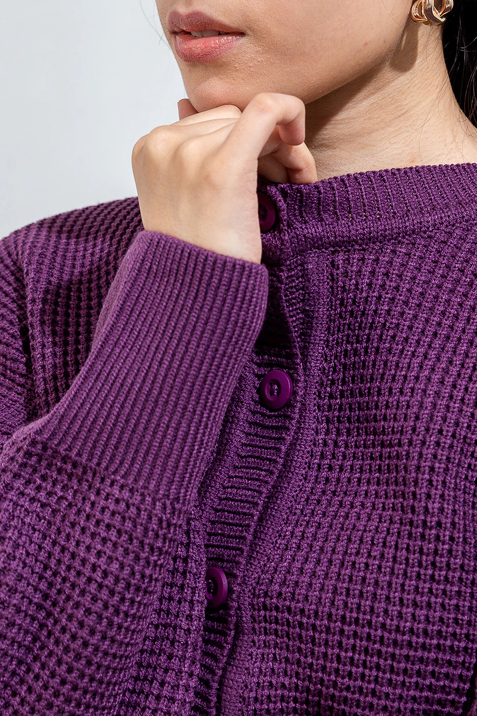 KNITTED CARDIGAN - Image 2