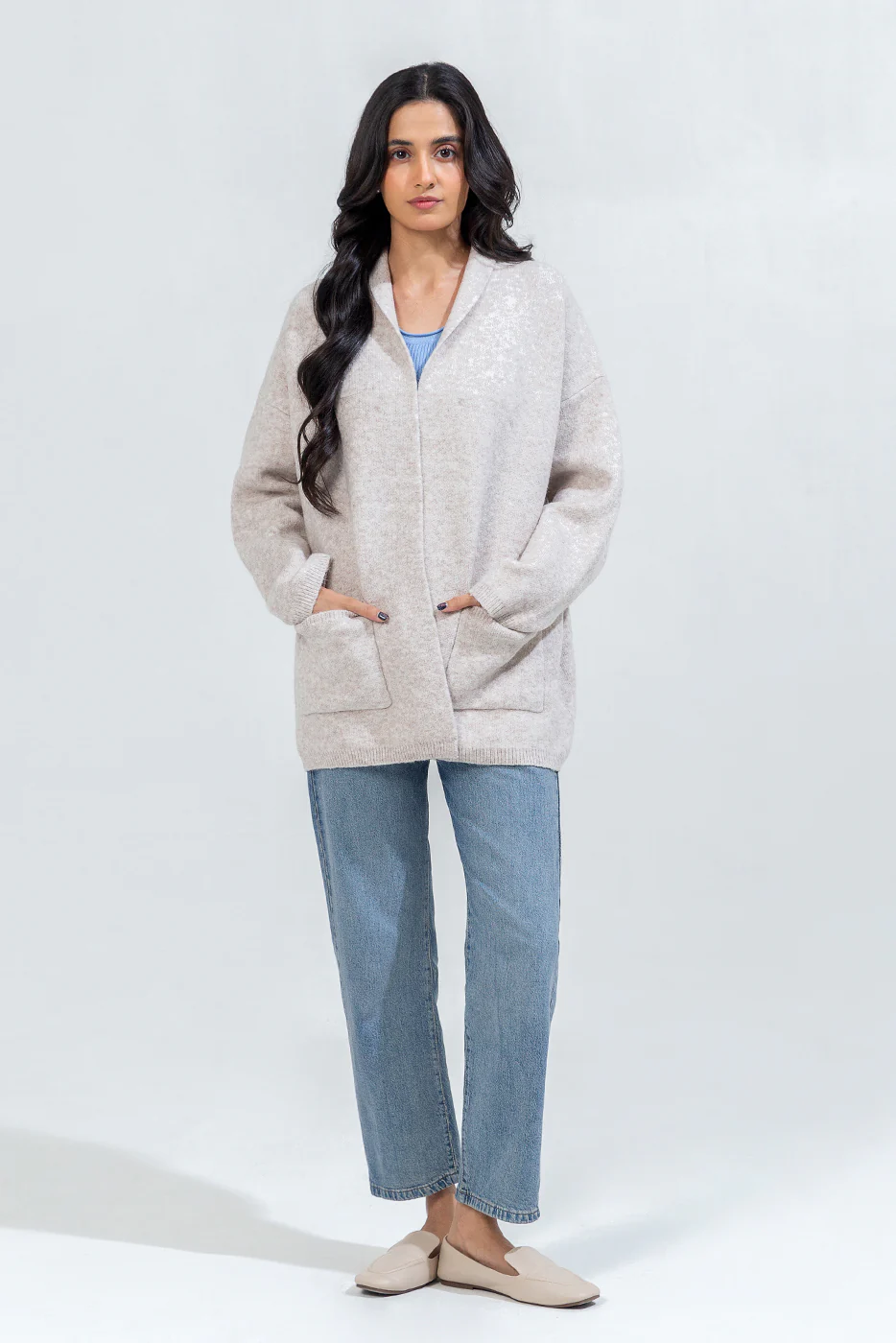 SHAWL COLLAR SHRUG - Image 3