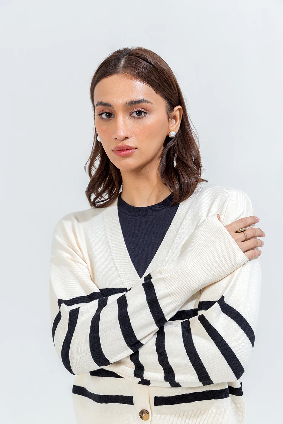 STRIPED CARDIGAN - Image 2