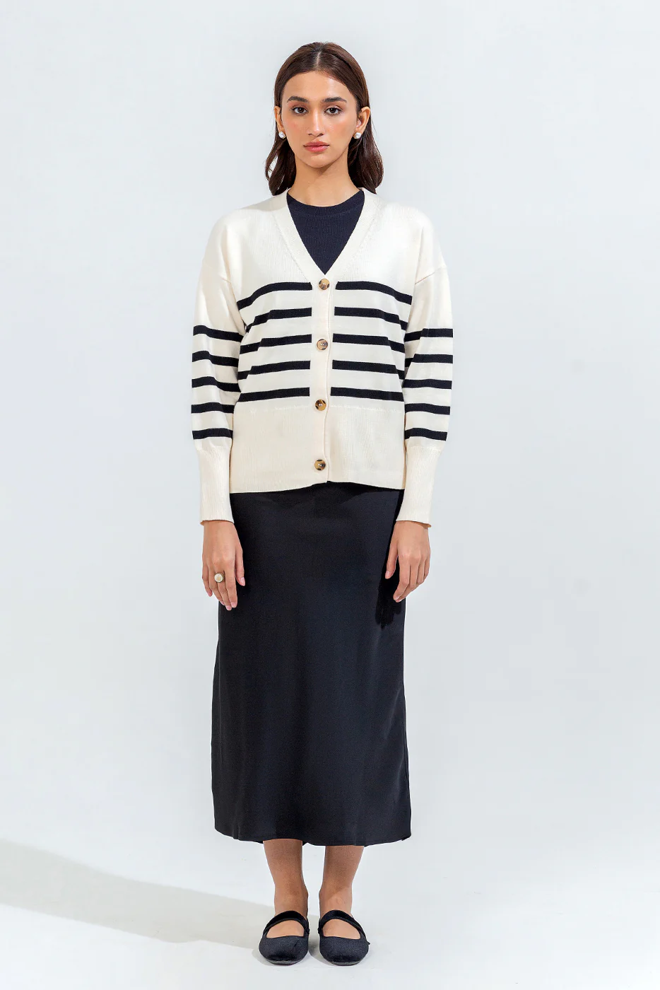 STRIPED CARDIGAN - Image 3