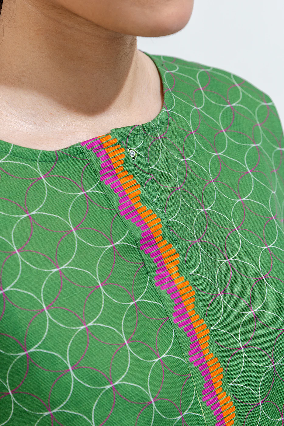 PRINTED KHADDAR SHIRT (PRET) - Image 4