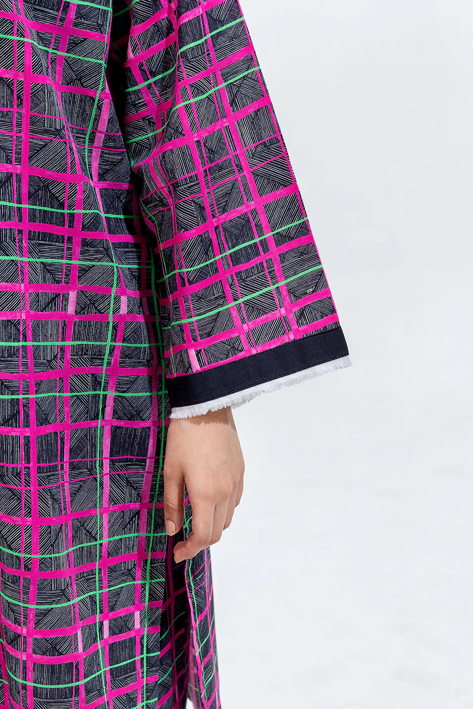 PRINTED KHADDAR SHIRT (PRET) - Image 5