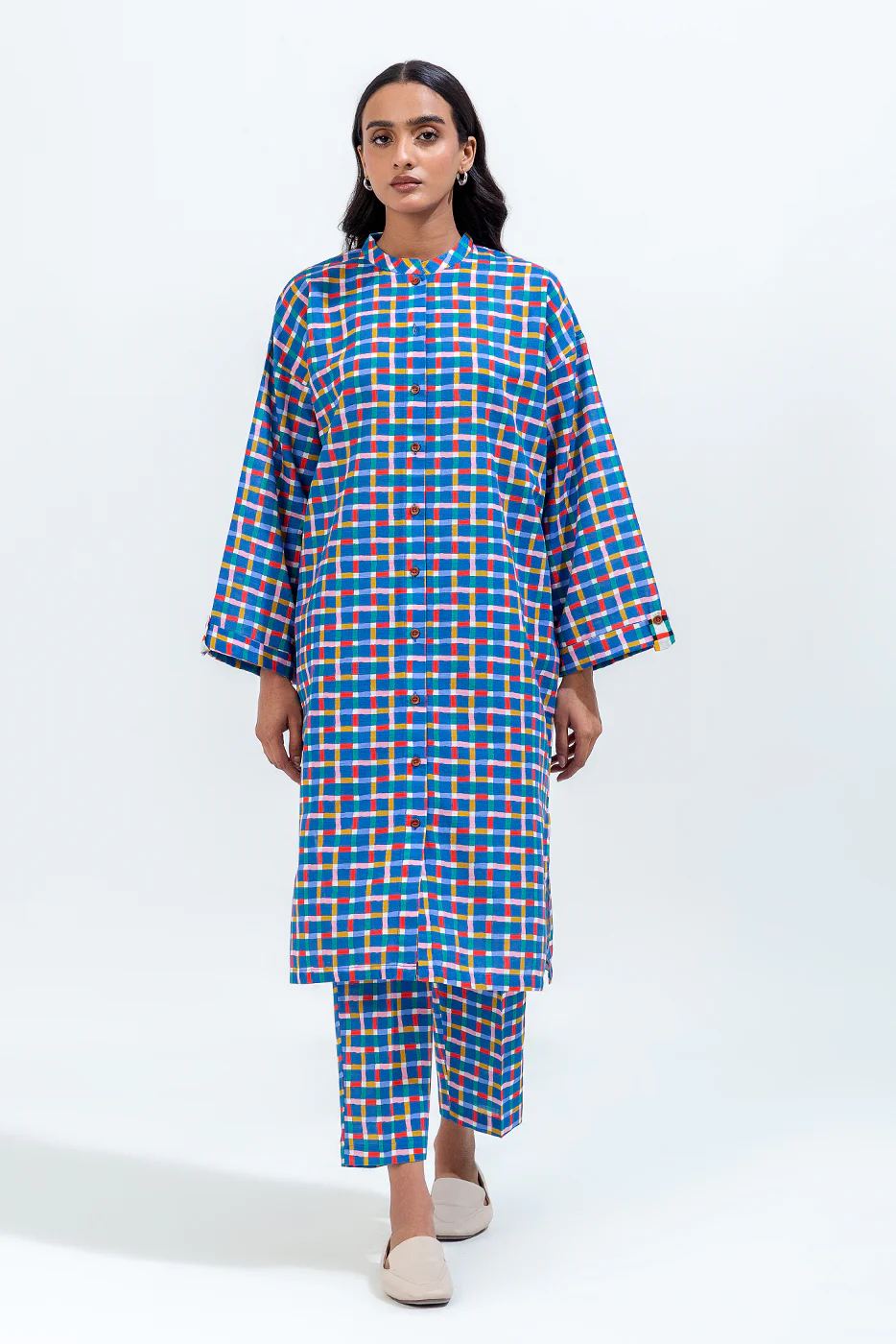 BASIC KHADDAR SHIRT (PRET) - Image 2