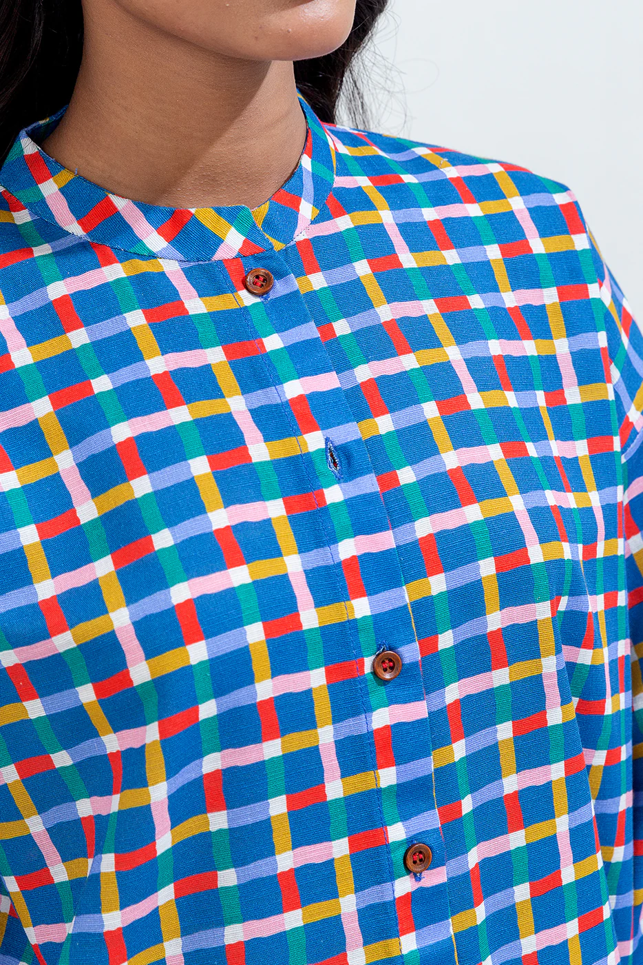 BASIC KHADDAR SHIRT (PRET) - Image 4