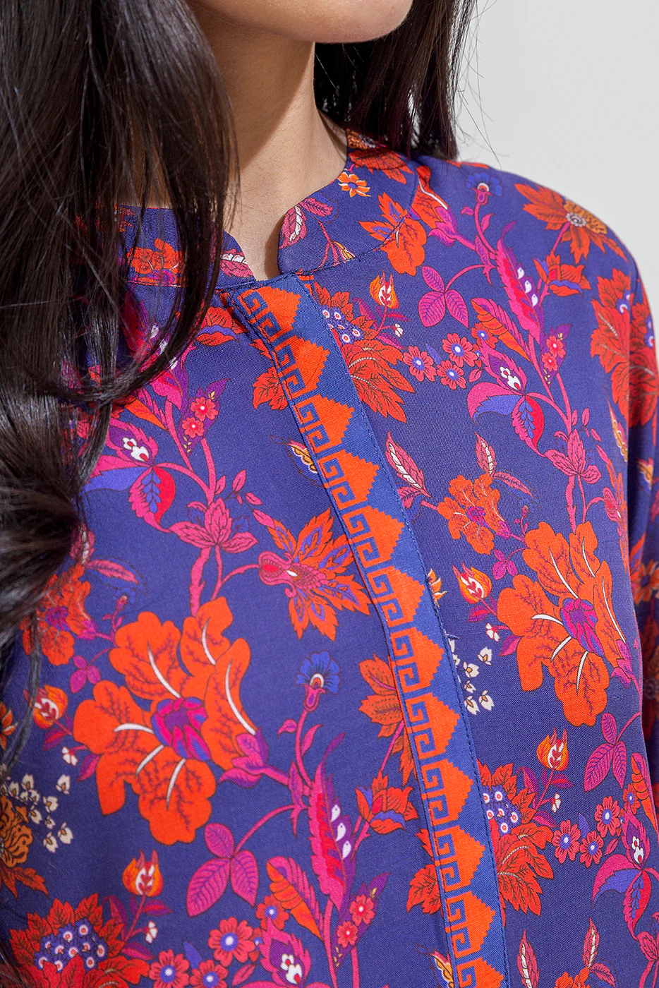 PRINTED VISCOSE SHIRT (PRET) - Image 4