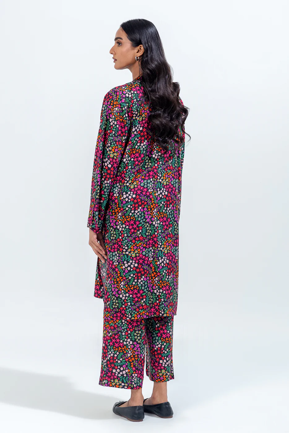 PRINTED VISCOSE SHIRT (PRET) - Image 3