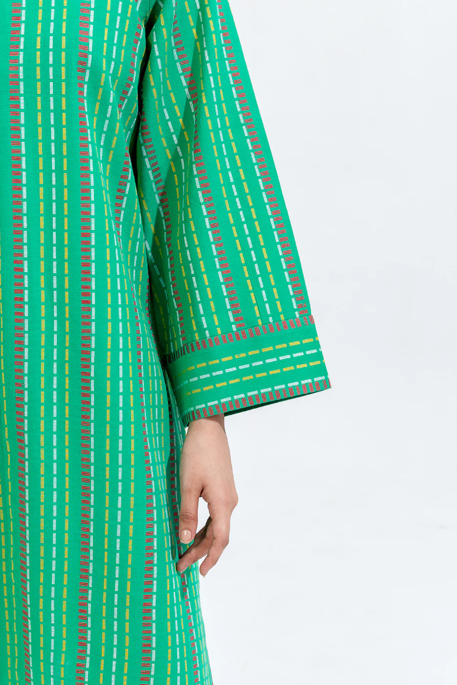2 PIECE BASIC JACQUARD SUIT (PRET) - Image 5