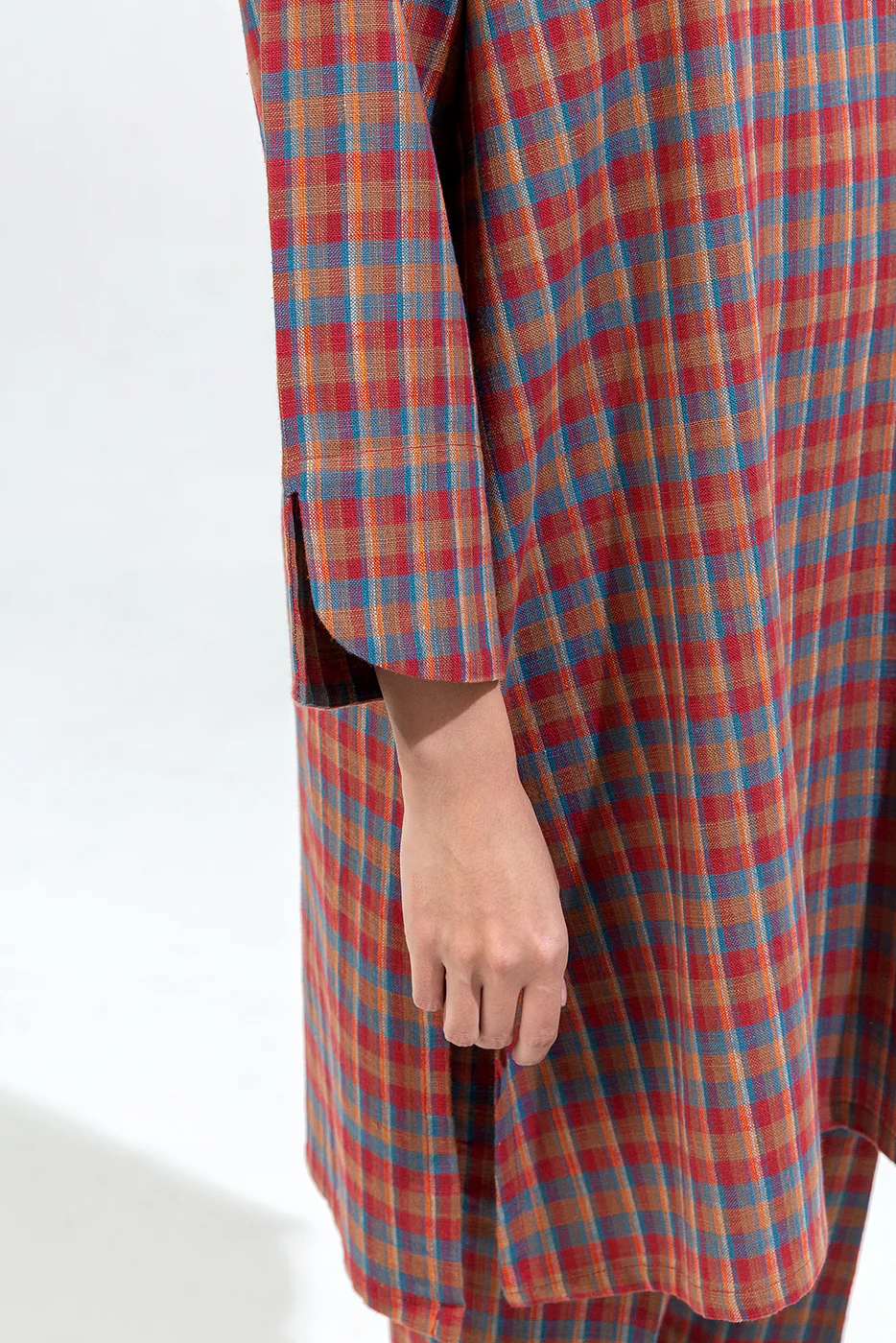 2 PIECE BASIC YARN DYED SUIT (PRET) - Image 6