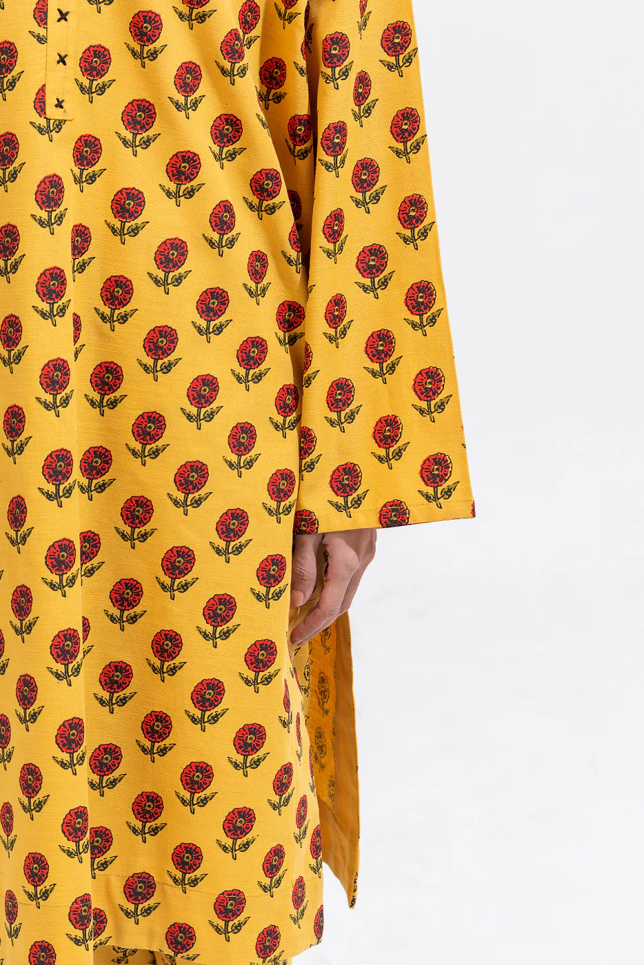 2 PIECE EMBROIDERED KHADDAR SUIT (PRET) - Image 6