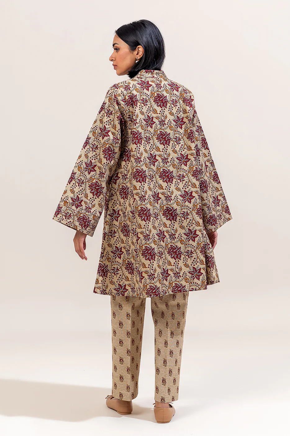 2 PIECE PRINTED KHADDAR SUIT-FLORAL CHARM (UNSTITCHED) - Image 3