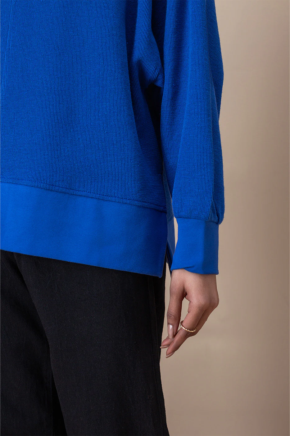 TEXTURED SWEATSHIRT - Image 8